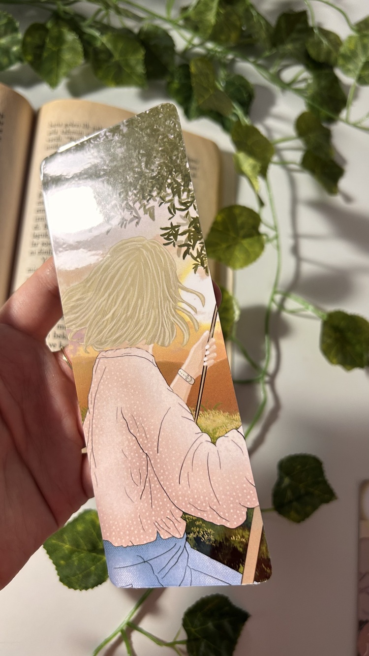 Salıncak temalı kitap ayracı