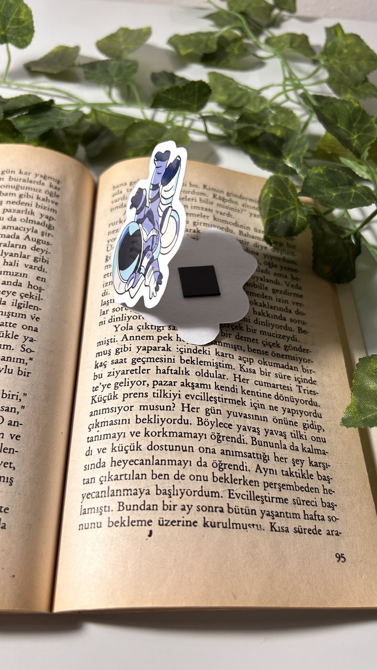 Mıknatıslı Astronot kitap ayracı Magnetli kitap ayracı Manyetik kitap ayracı