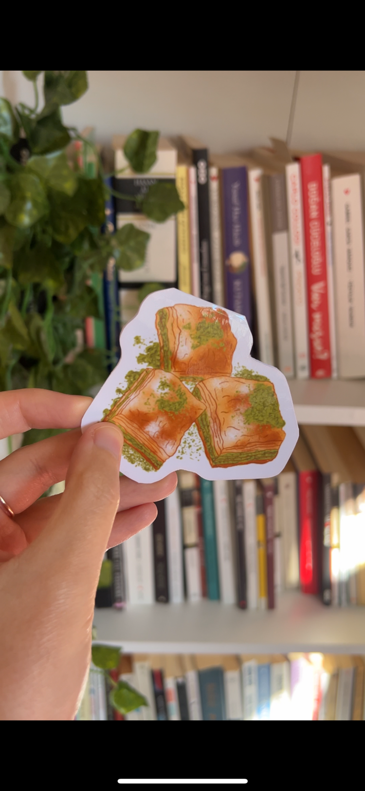 Simit çay temalı 4'lü çoklu mıknatıslı kitap ayracı seti