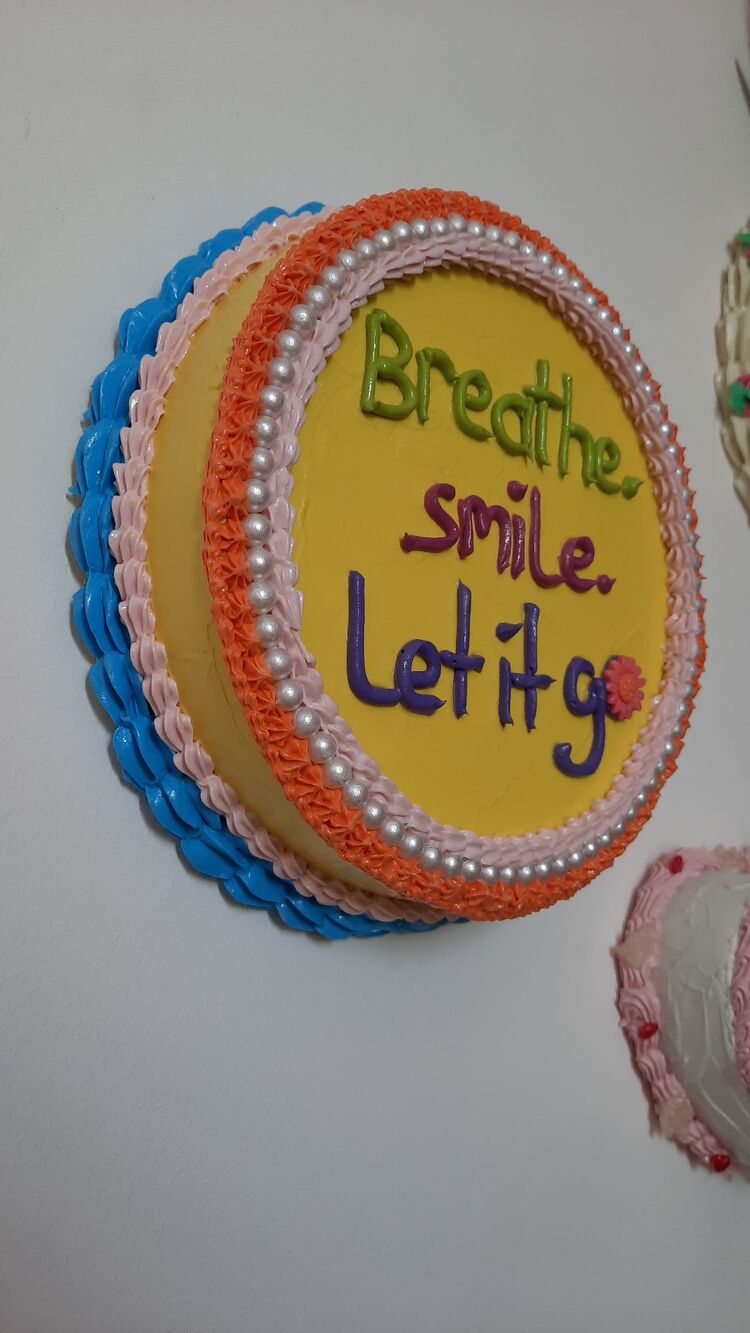 Breathe,smile,let it go.