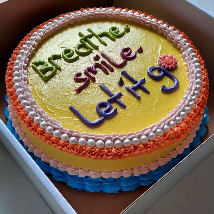 Breathe,smile,let it go.
