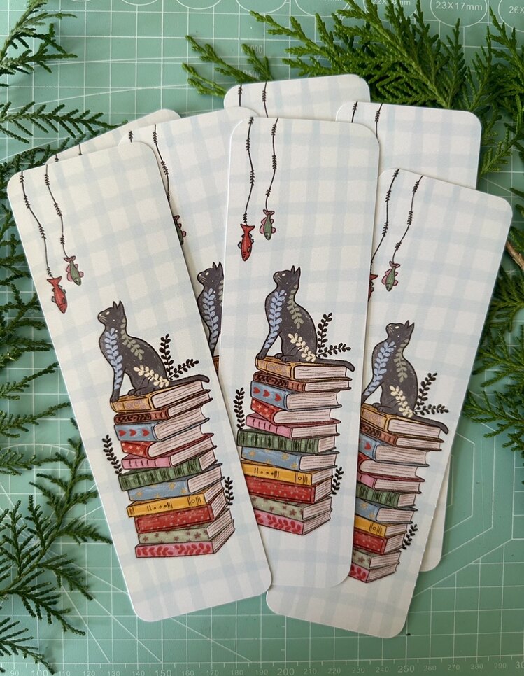 Sevimli Kedi Kitap Ayracı