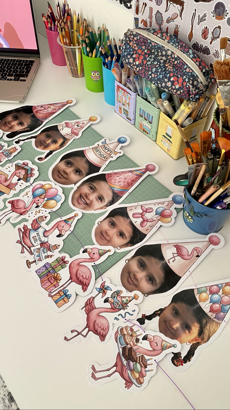 Flamingo Temalı Doğum Günü Konsepti