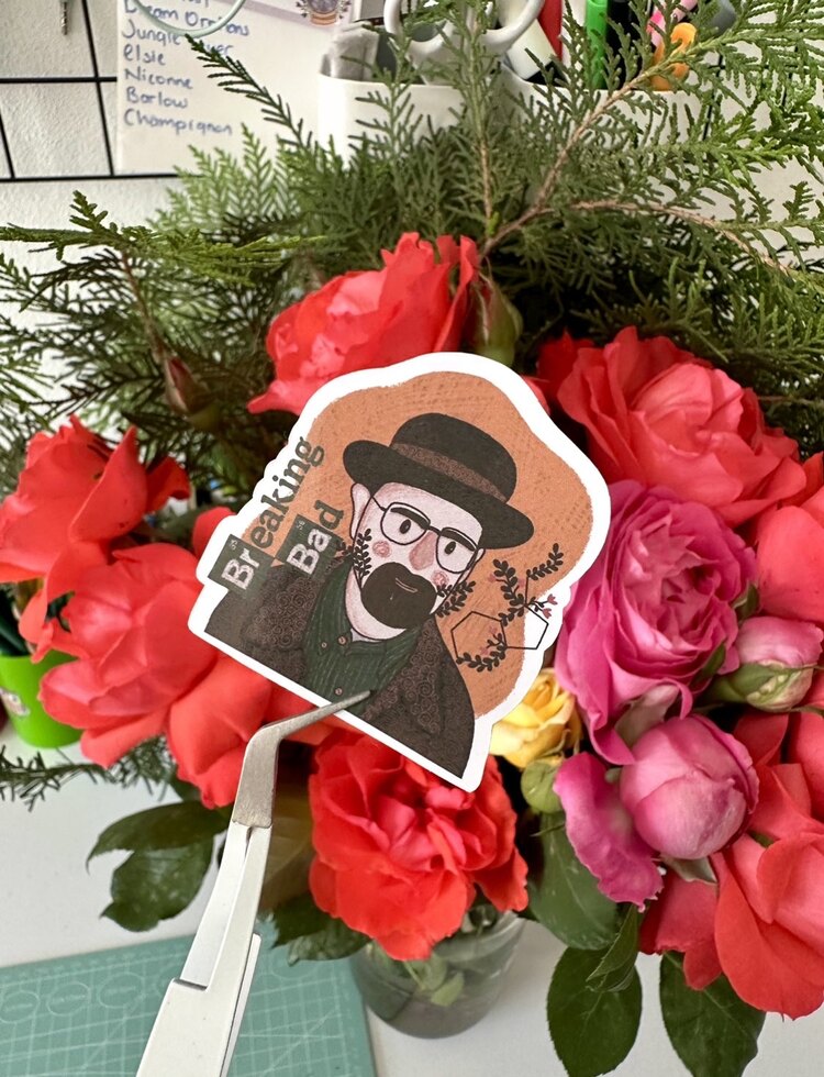 Heisenberg Sticker