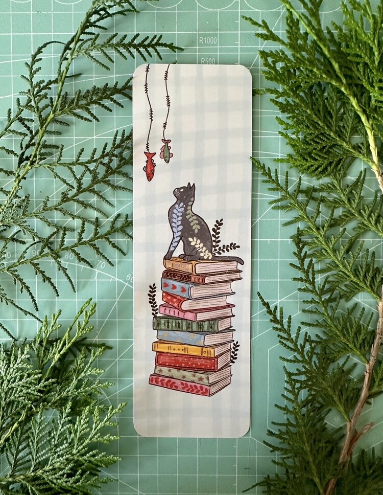 Sevimli Kedi Kitap Ayracı