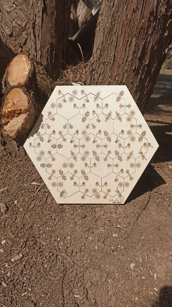 Eğitici Petek Geometrik Sudoku | Eşleştirme Oyunu