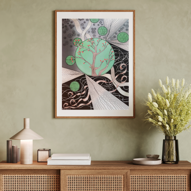 İçimdeki Bahar/The Spring Within Me Poster Baskı