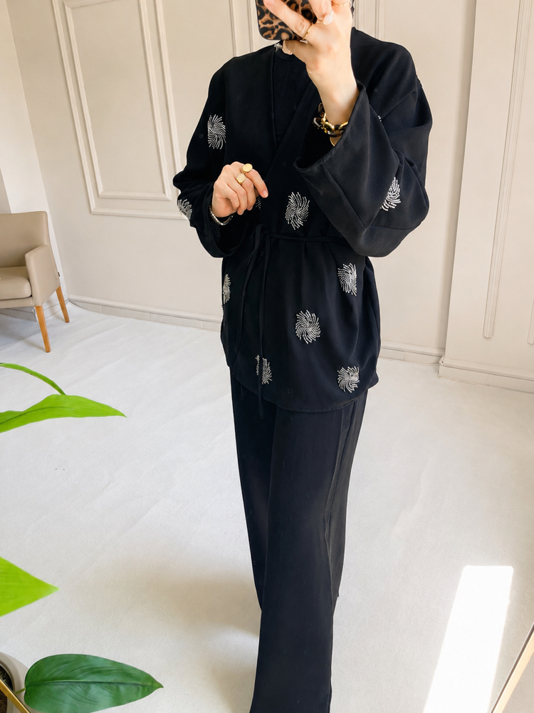 Zeyna taşlı takım