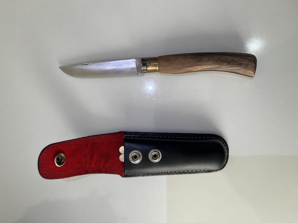 OPİNEL BENZERİ YERLİ ÇAKI VE KILIFI