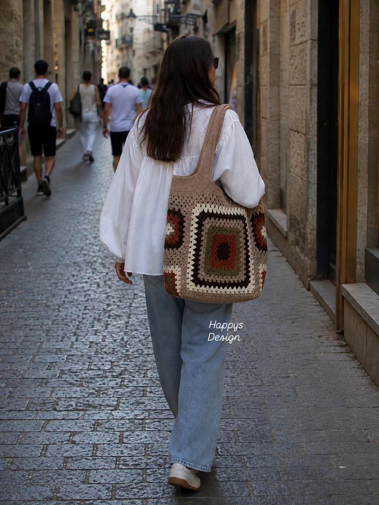 weekender bag (sipariş ile örülmektedir)