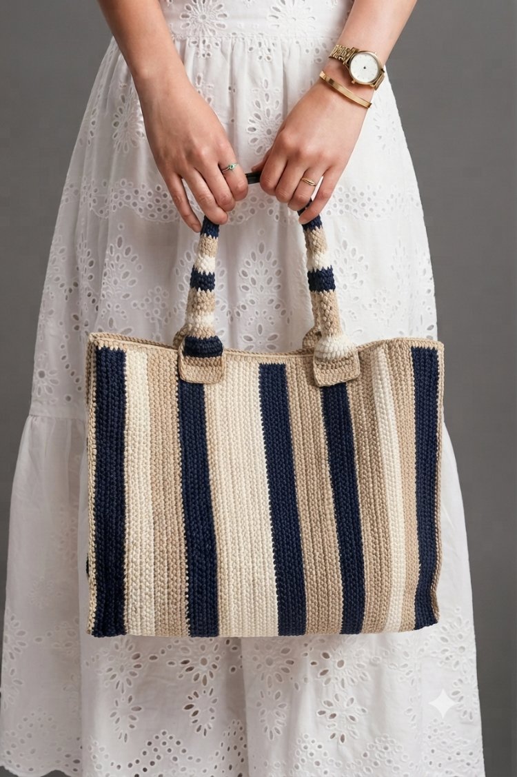 Beige Bag (sipariş ile örülmektedir) 