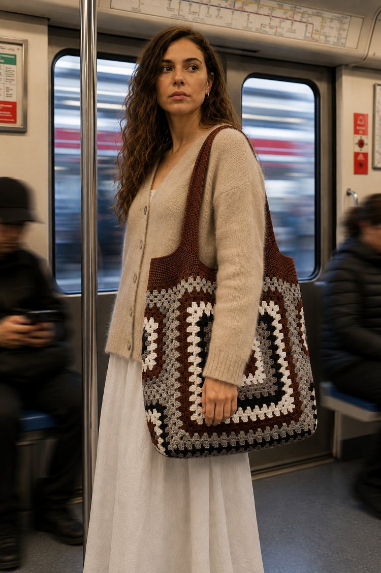granny square bag (sipariş ile örülmektedir)