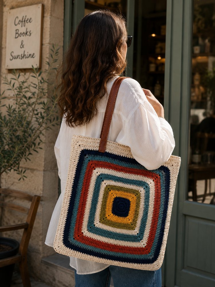 colorful bag (sipariş ile örülmektedir)