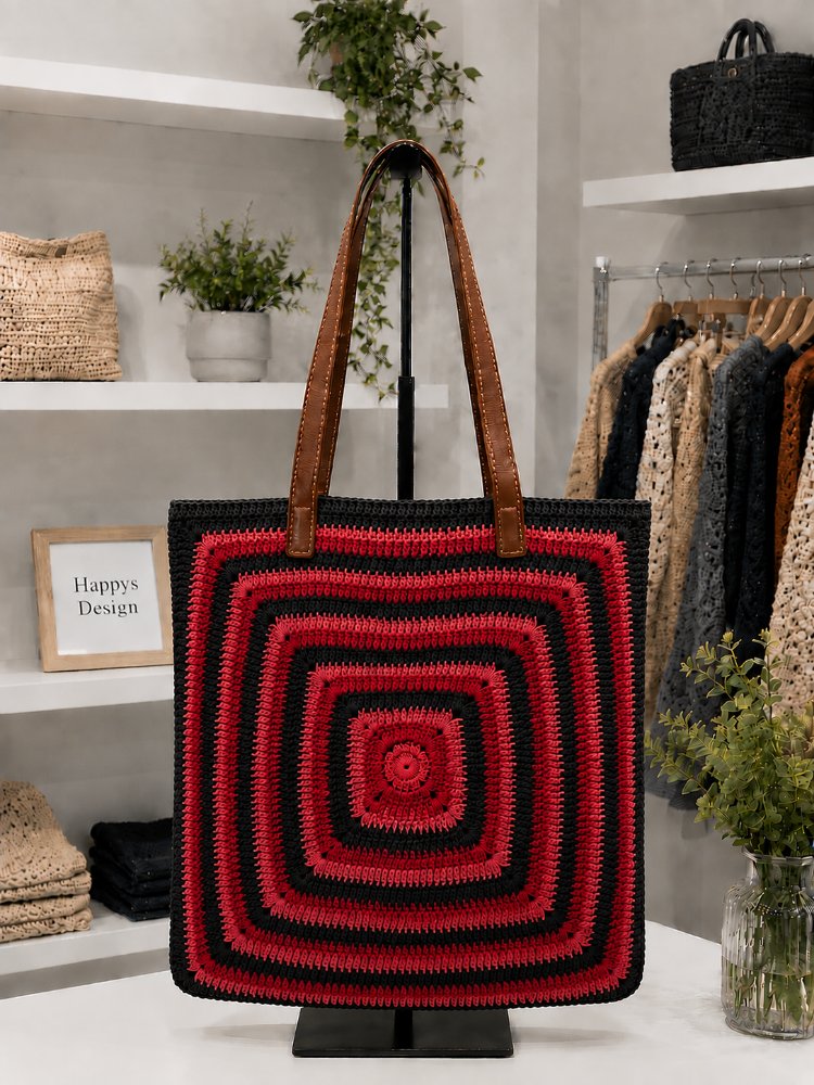Red black bag(sipariş ile örülmektedir) 