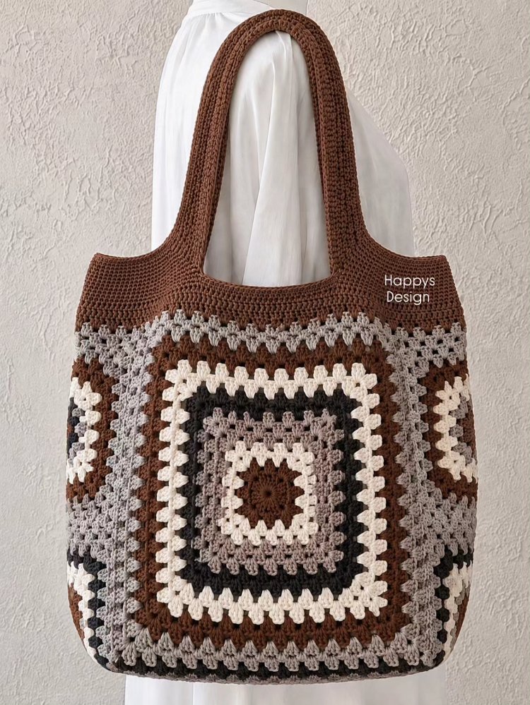 granny square bag (sipariş ile örülmektedir)
