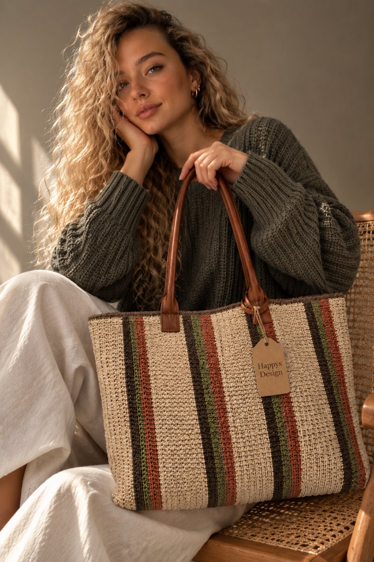 quiet luxury bag (sipariş ile örülmektedir)