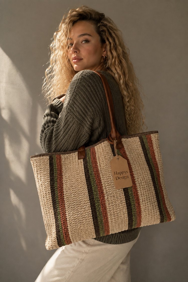 quiet luxury bag (sipariş ile örülmektedir)