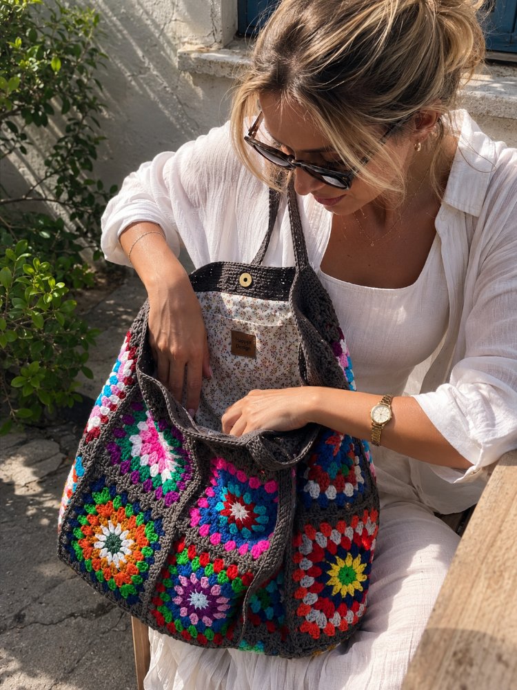 gray bag (sipariş ile örülmektedir)
