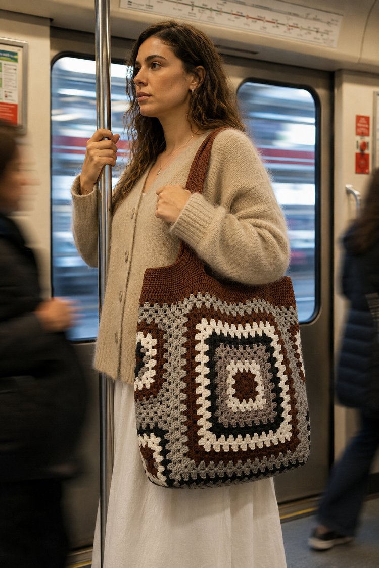 granny square bag (sipariş ile örülmektedir)