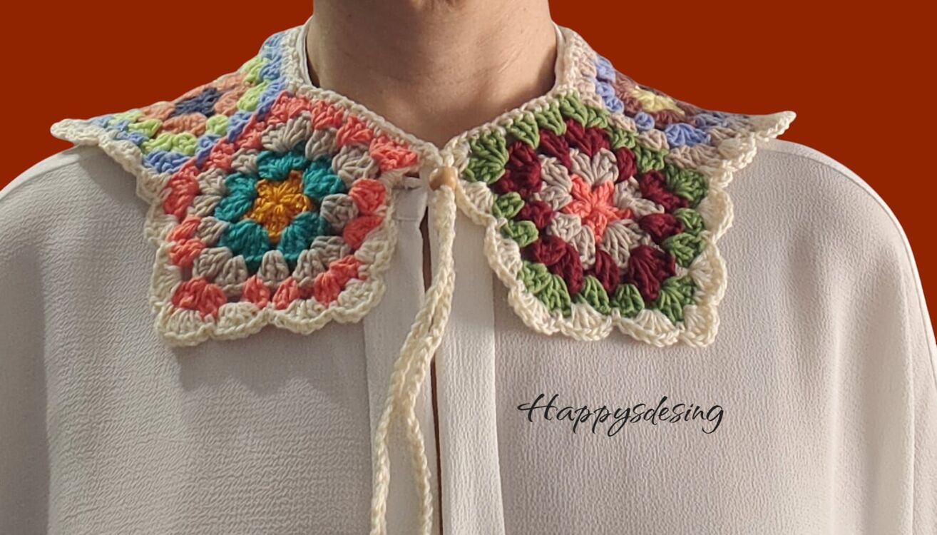 Örgü vintage yaka ( 5 işgününde kargoya verilecektir) 