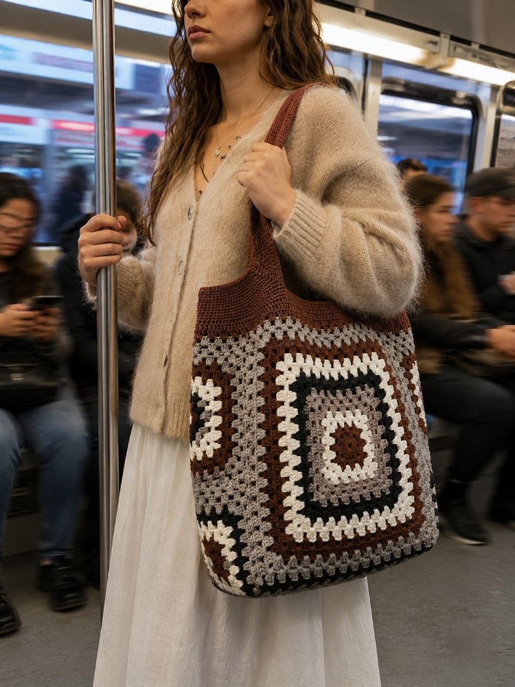 granny square bag (sipariş ile örülmektedir)