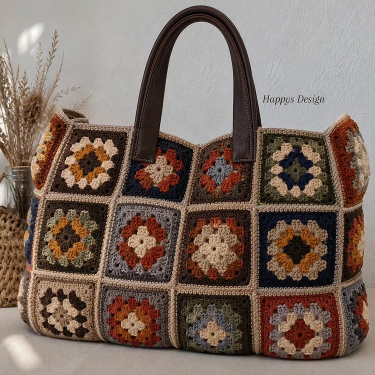 granny square bag (sipariş ile örülmektedir) 