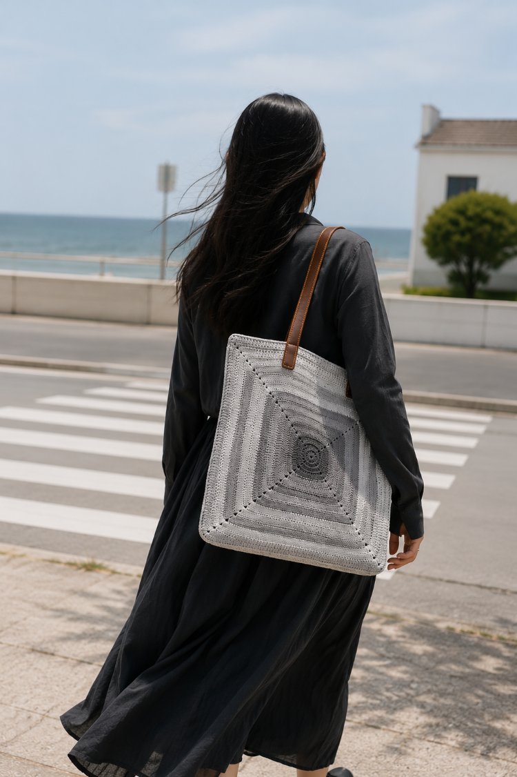 gray style bag (sipariş ile örülmektedir) 
