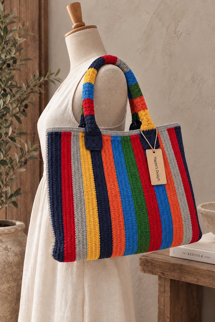rainbow Crochet bag (sipariş ile örülmektedir)