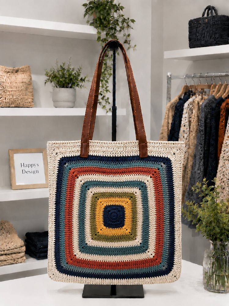 colorful bag (sipariş ile örülmektedir)
