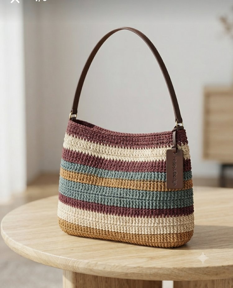 bohemian medium bag (sipariş ile örülmektedir)