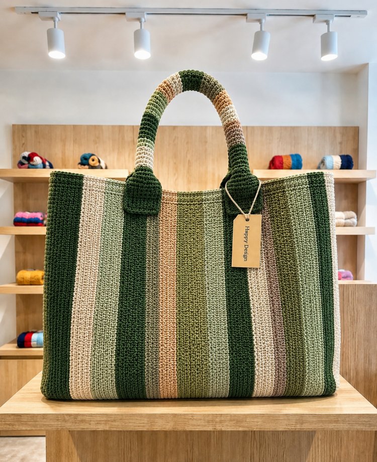 Green bag (sipariş ile örülmektedir)