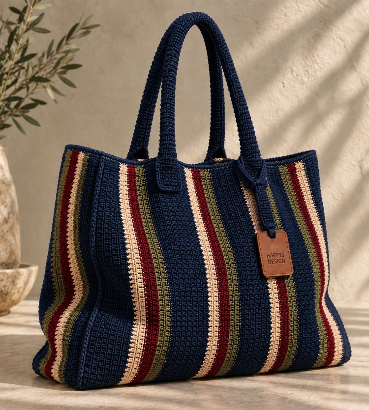 navy blue bag (sipariş ile örülmektedir)
