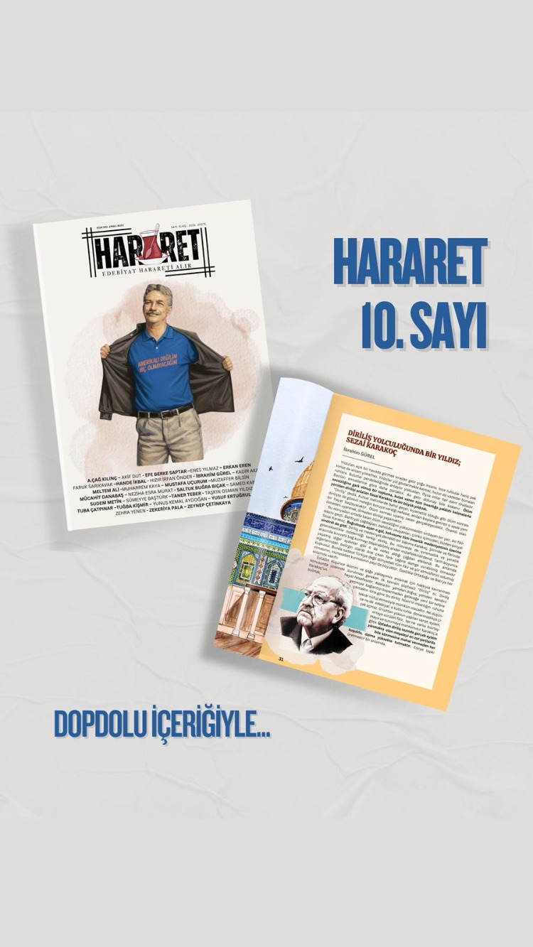 HARARET DERGİ YIL 2026 SAYI 10 KIŞ (RENKLİ BASKI)