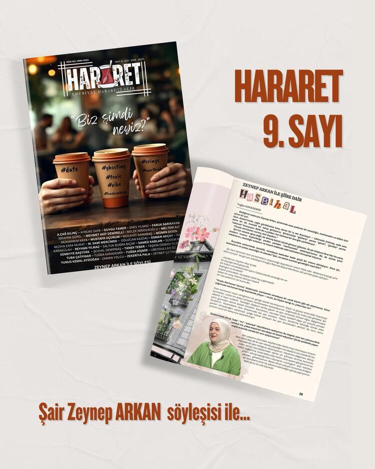 HARARET DERGİ YIL 2025 SAYI 9 GÜZ (RENKLİ BASKI)