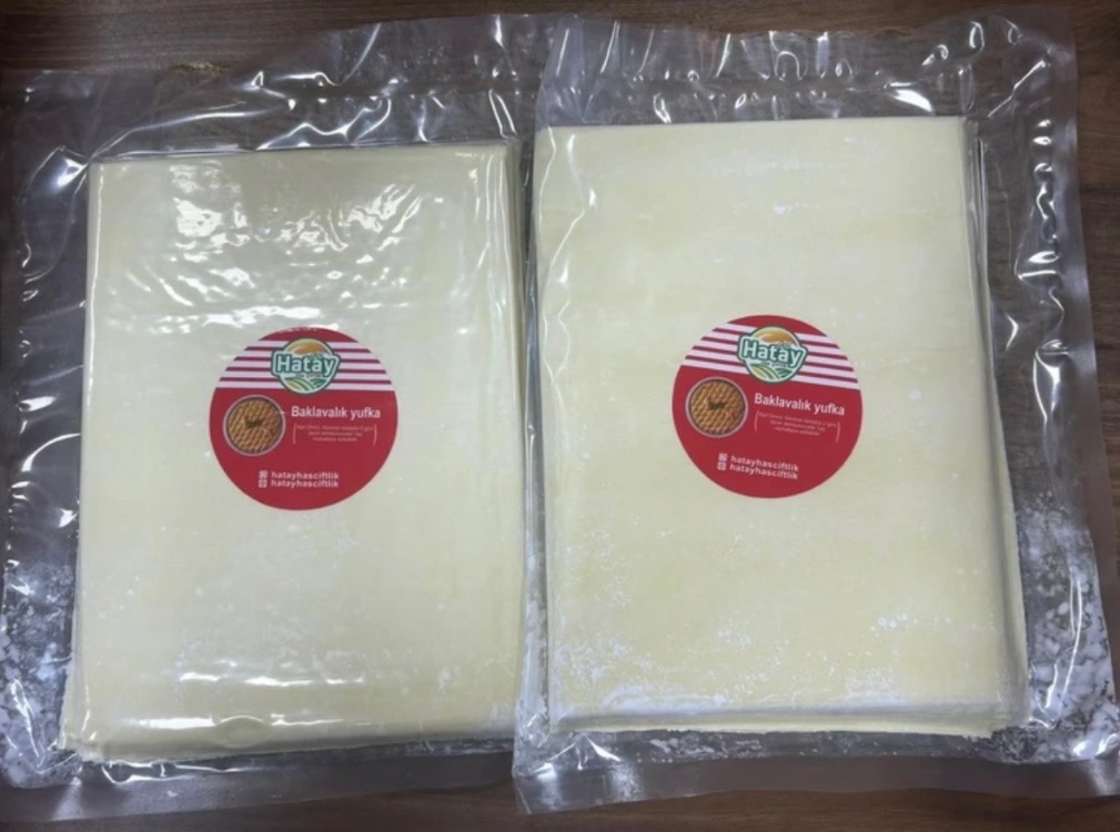 BAKLAVALIK YUFKA (2 KG) TAZE GIDA ÜRÜNÜ ÖZELLİKLİ PAKET