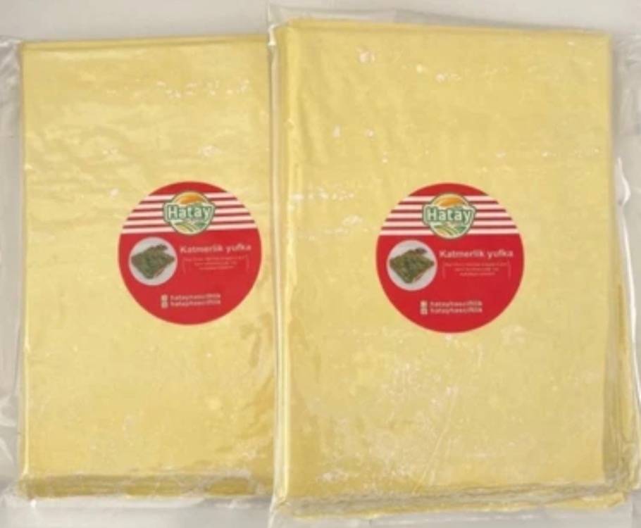 KATMERLİK YUFKA (2 KG) TAZE GIDA ÜRÜNÜ ÖZELLİKLİ PAKET
