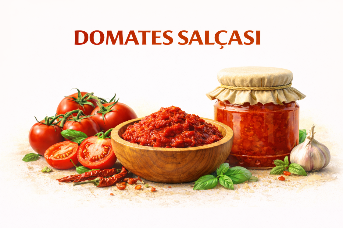 Hatayın Doğal Ürünleri – Domates Salçası 1KG