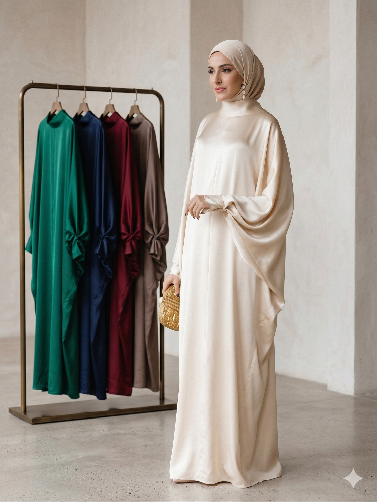 HG Saten Abaya 
