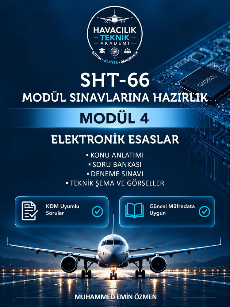 SHT-66 Modül 4 – Elektronik Esaslar | Sınava Hazırlık Kitabı