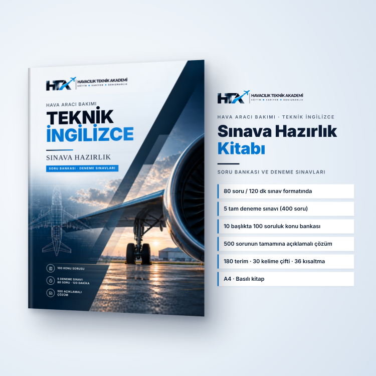 HAVA ARACI BAKIMI TEKNİK İNGİLİZCE SINAVA HAZIRLIK KİTABI