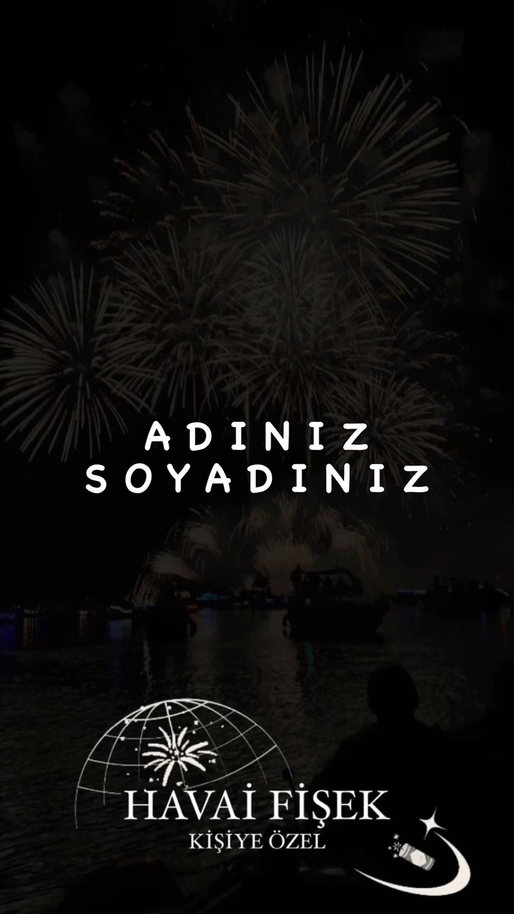 "Adınız Soyadınız" Özel Tasarım Gösterisi