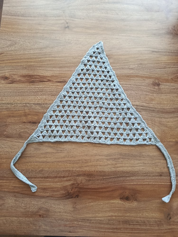 Gri mavi bandana