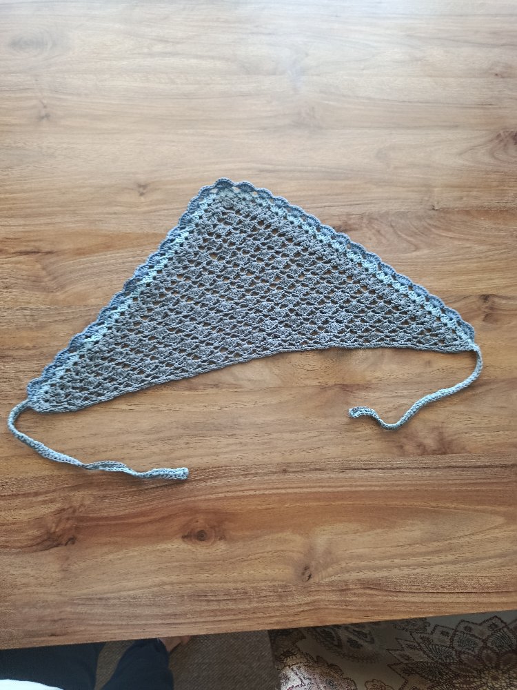 Indigo mavi bandana