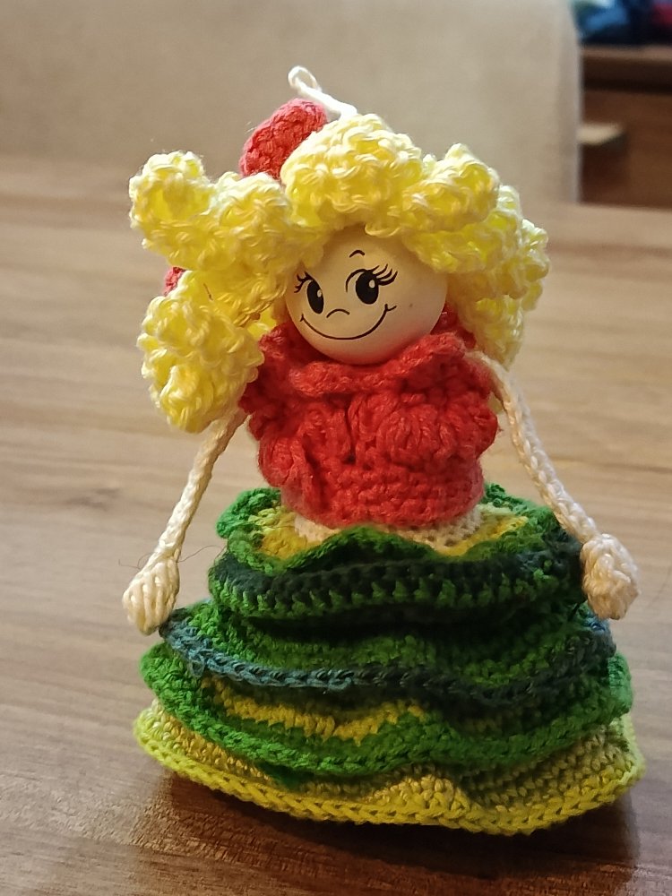 Bahar mini amigurumi bebek