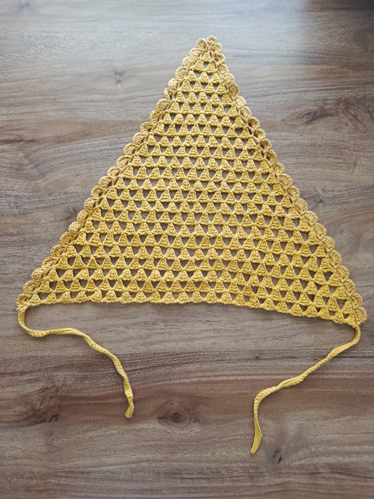 Koyu Sarı Bandana