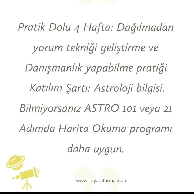 ASTRO 106 | Kişiye Özel Öngörü Danışmanlık Pratikleri – Video Eğitim Seti