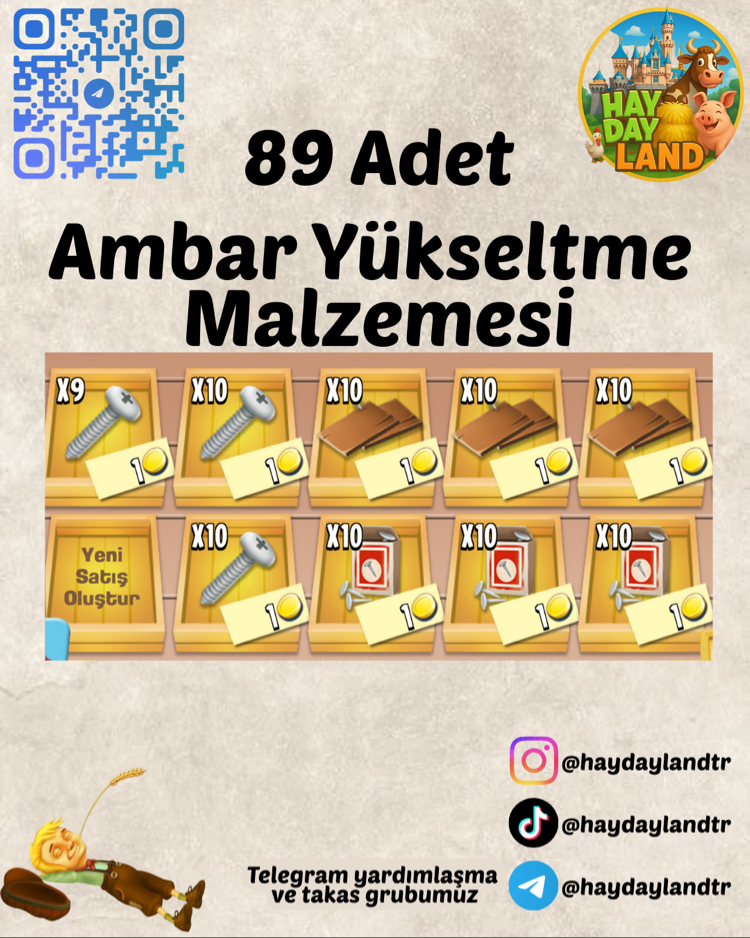 89 ADET AMBAR YÜKSELTMESİ