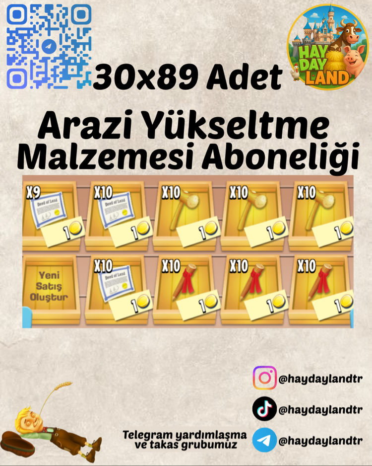 AYLIK ARAZİ ABONELİĞİ