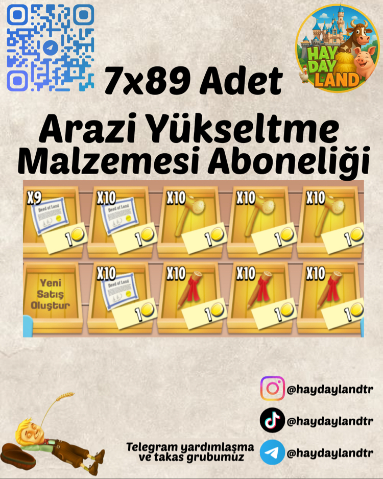 HAFTALIK ARAZİ ABONELİĞİ