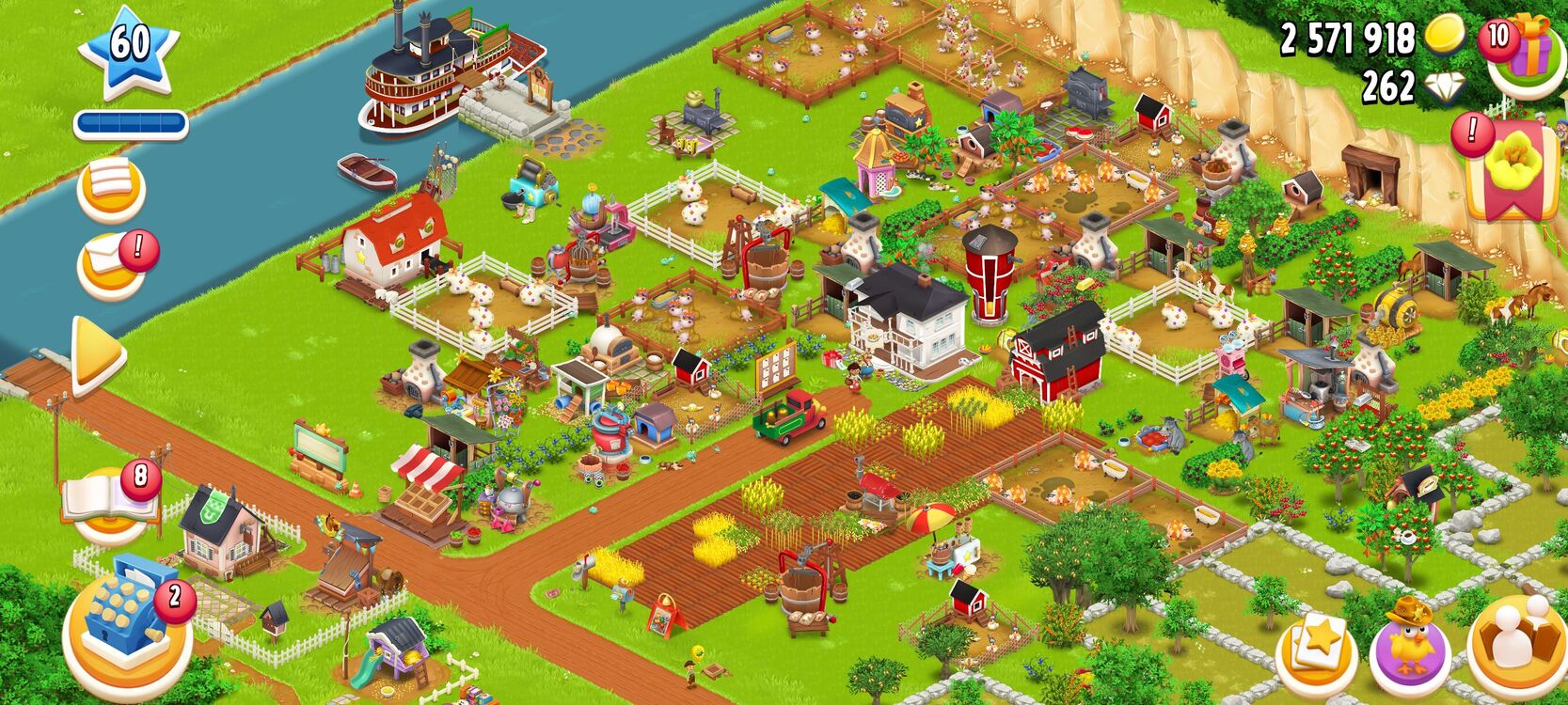 60 LVL 4000 DEPOLU İÇİ ARAZİ DOLU OYUN 